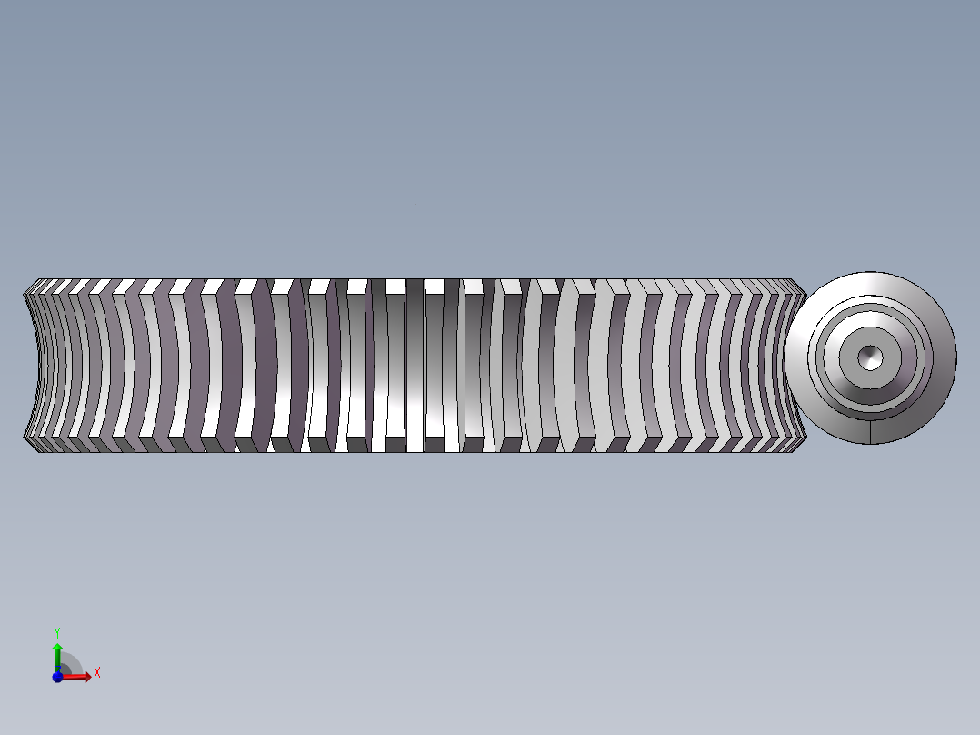 齿轮啮合 (129)前视图