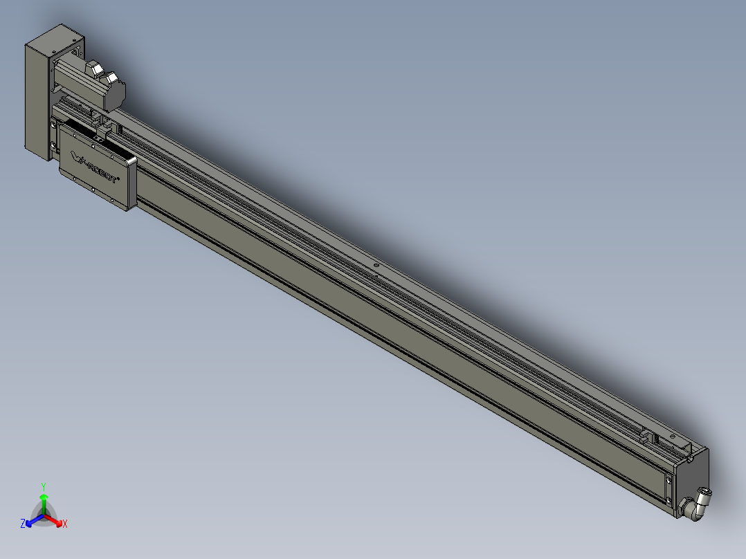 威洛博VC8-S900-BR-P10正等轴测图