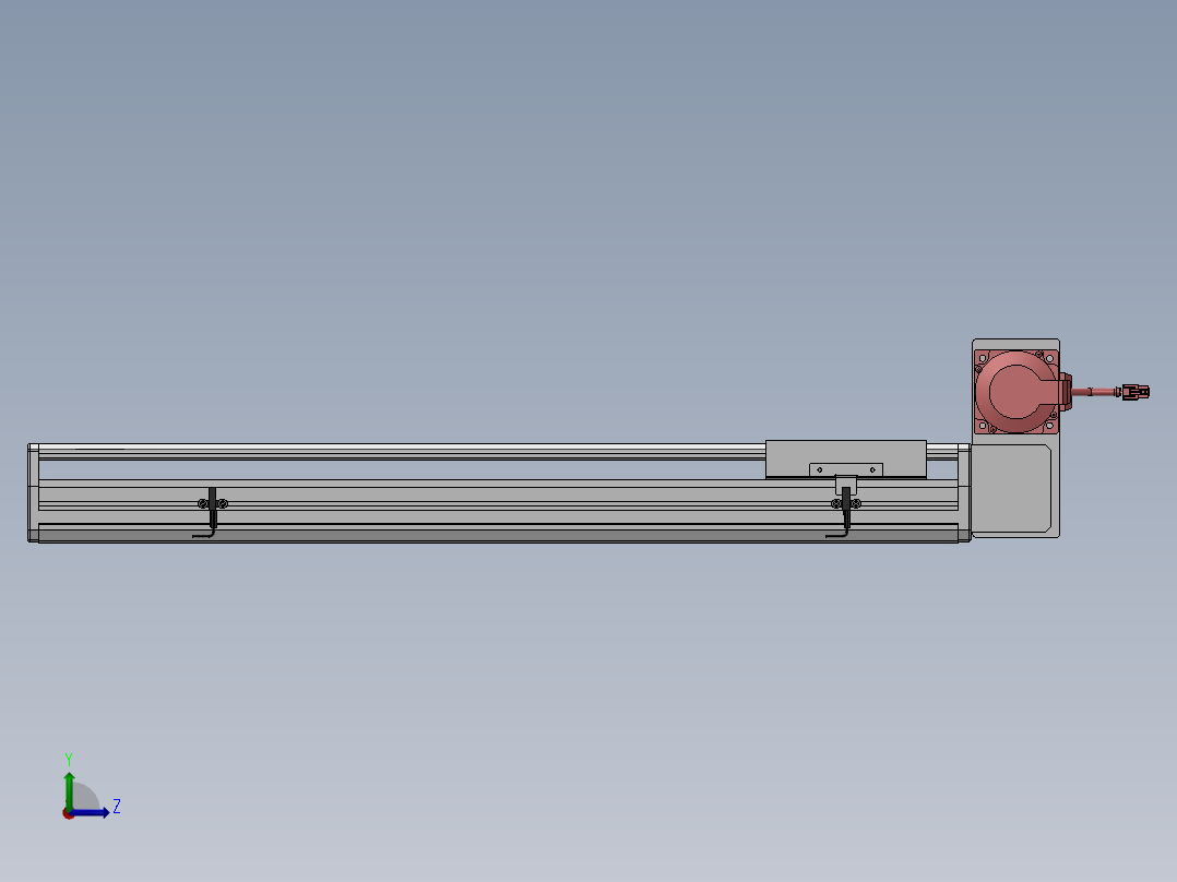 精密模组MT170-L125-600-RU-M75-C4左视图