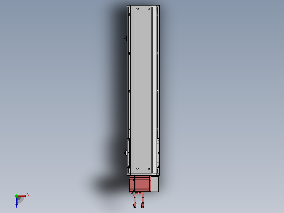 精密模组MT170-L125-600-RU-M75-C4俯视图