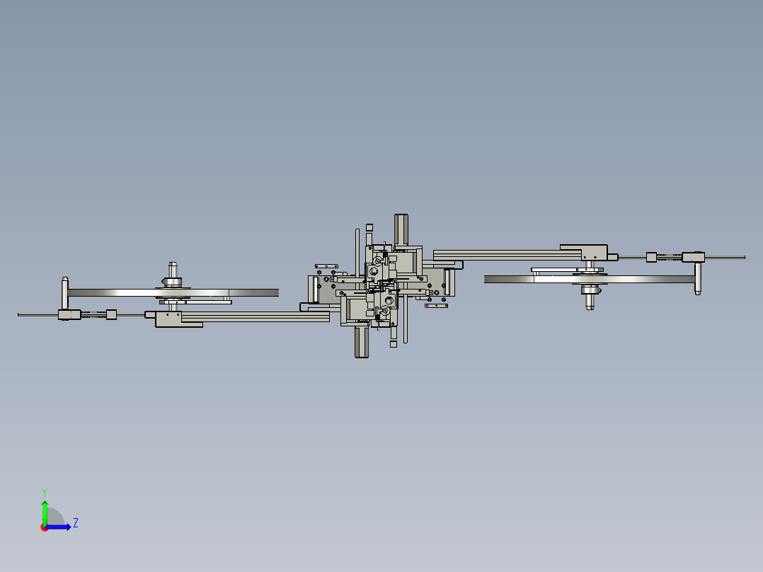大疆改造喷药无人机左视图