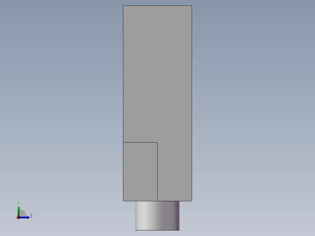 漫发射开关左视图