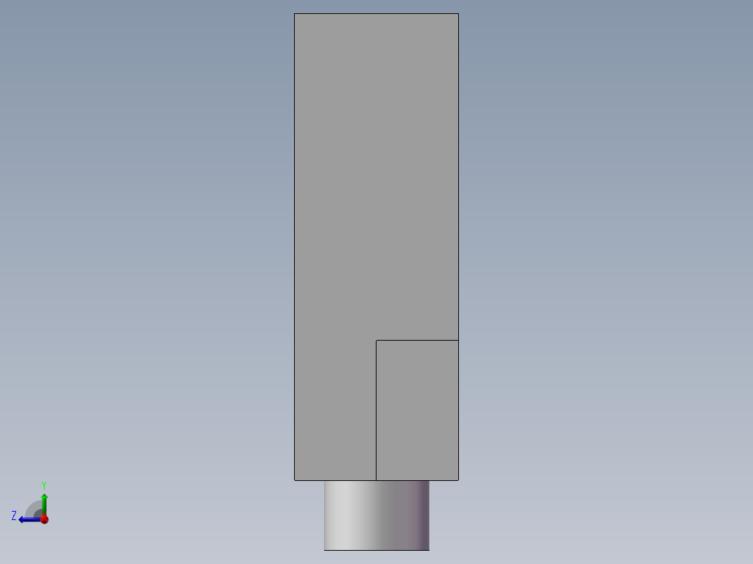 漫发射开关右视图