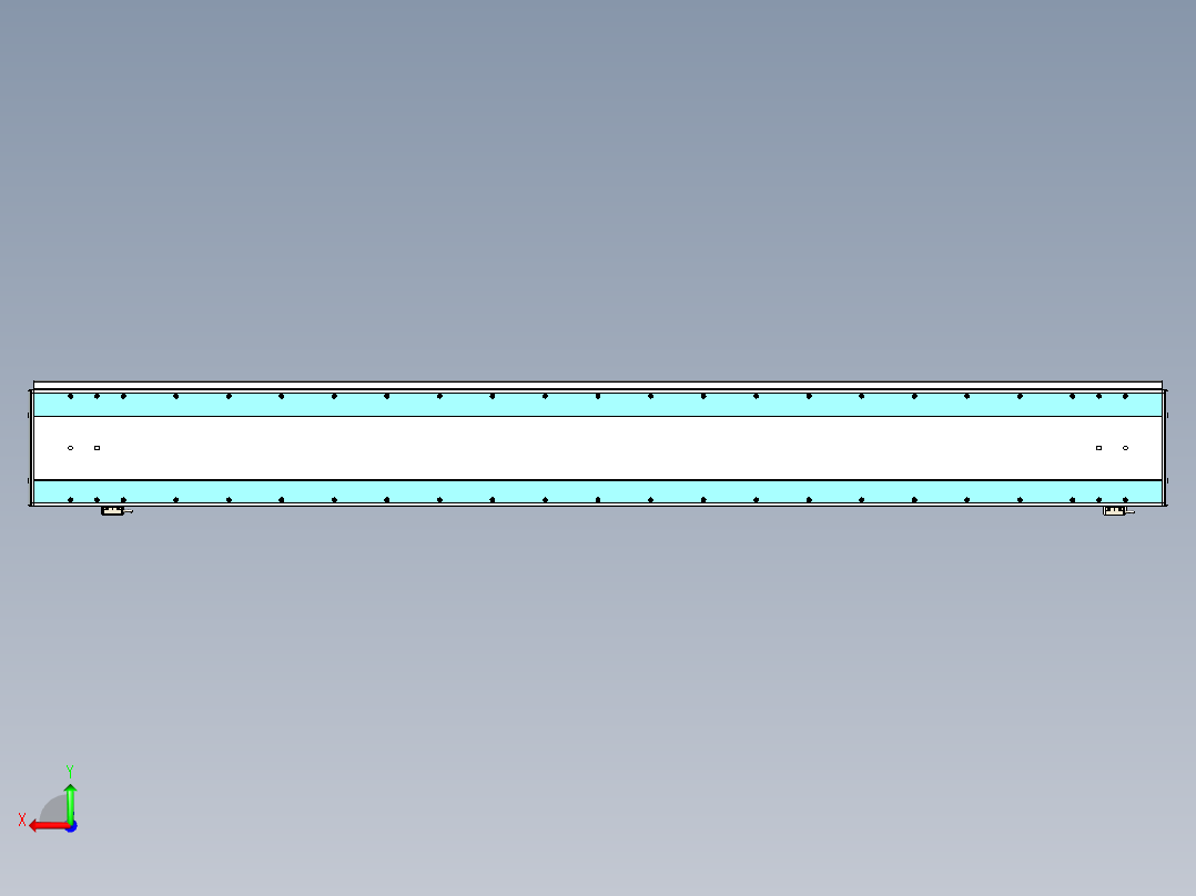 威洛博LC系列3d模型模组2LC22H2Y-S1650后视图