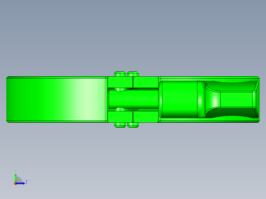 管件接头、螺纹接头、三通(14)左视图