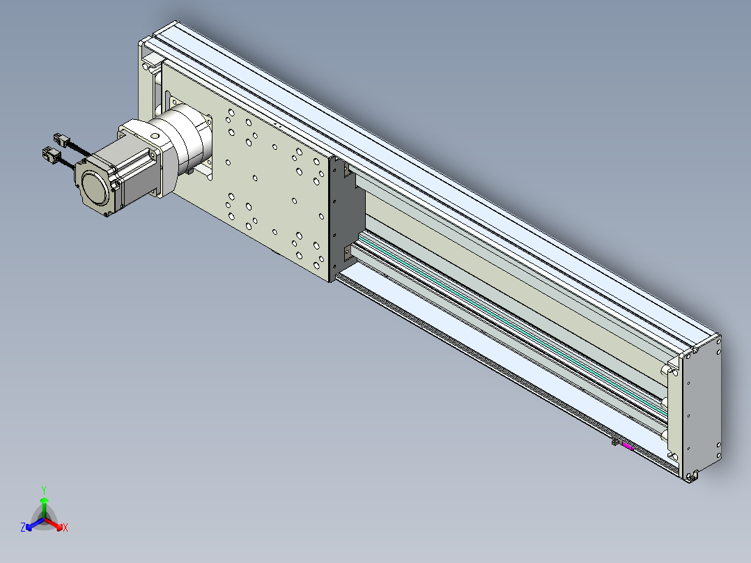 威洛博VG 系列模组VG22-L50π-S650-BC-ZP75B-C3-K正等轴测图