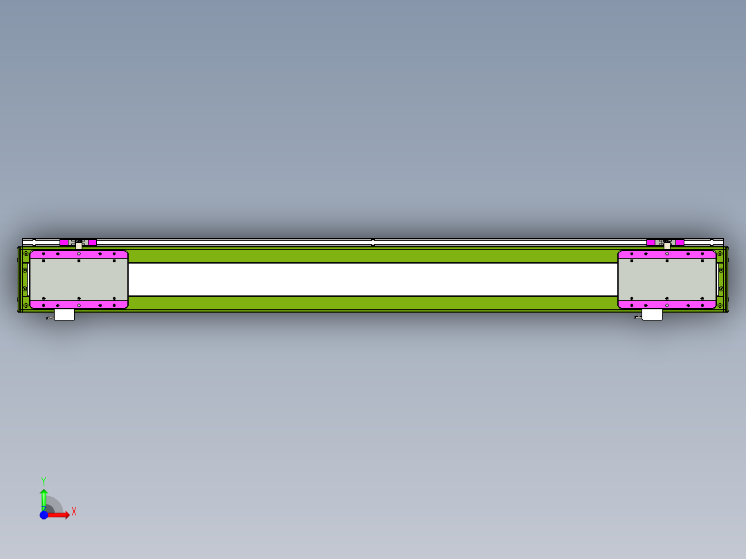 威洛博LC系列3d模型模组2LC14S2Y-S1000前视图