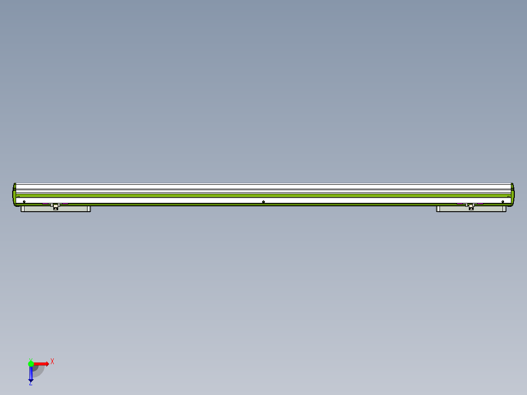 威洛博LC系列3d模型模组2LC14S2Y-S1000俯视图