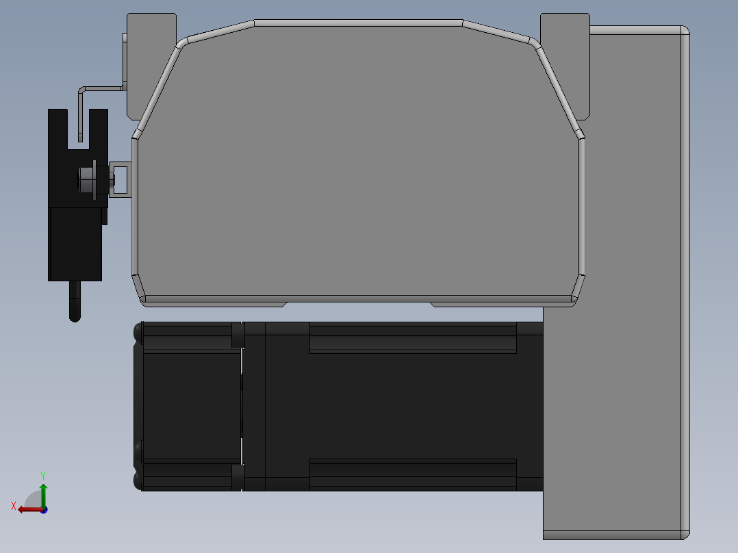 精密模组MT100-L78-1800-LD-M10-C4后视图