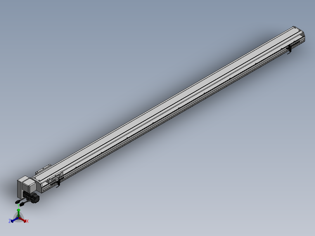 精密模组MT100-L78-1800-LD-M10-C4正等轴测图