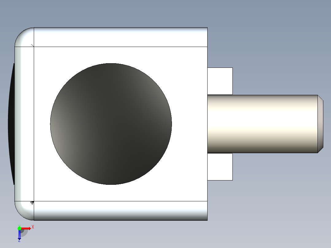 型材-BR 2D 20X20 CUBIC CONNECTOR 3842549858俯视图