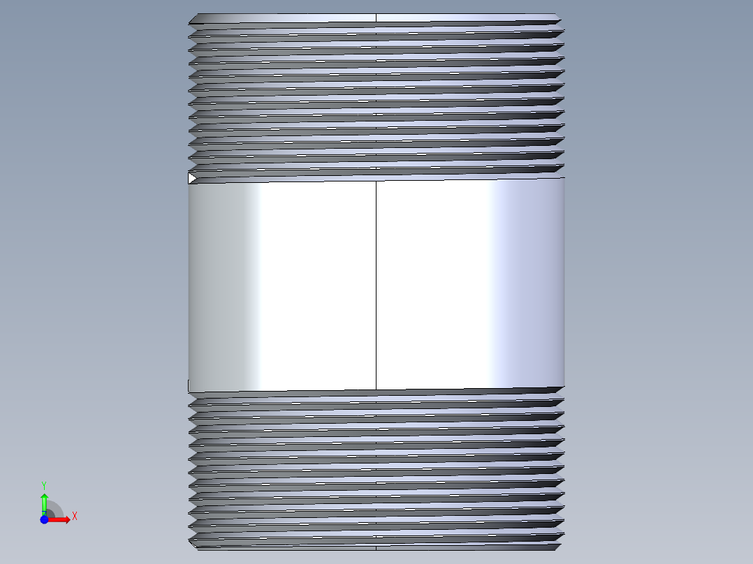 聚氯乙烯配件33-Sch80_Nipple_MPTxMPT_861-342_3in x 5in前视图