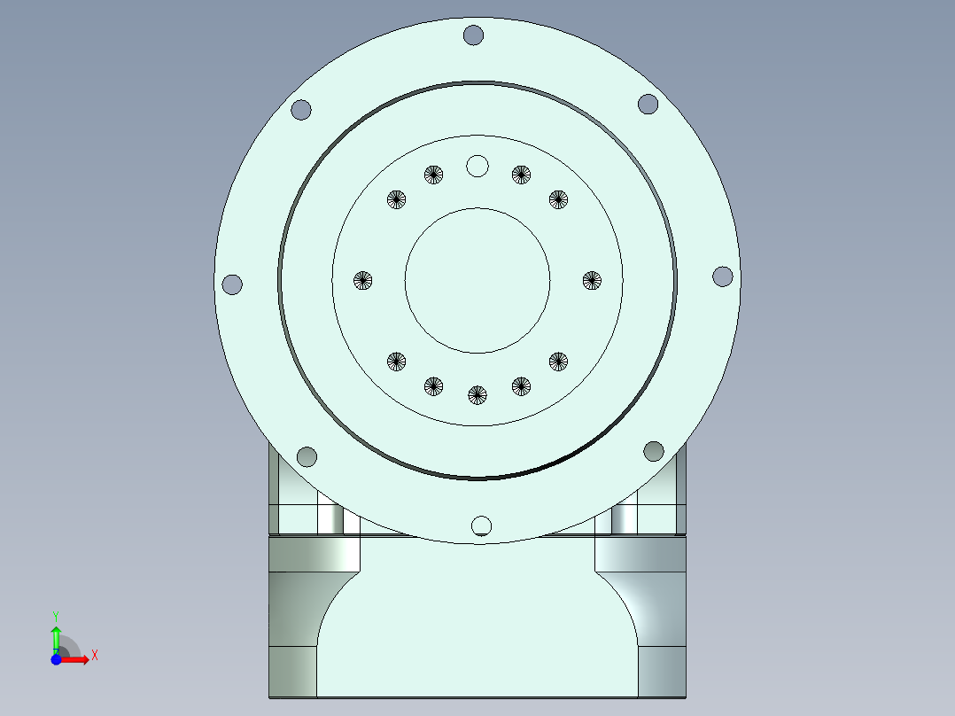 直齿ZPLH120-L1 19-70-90-M5.stp前视图