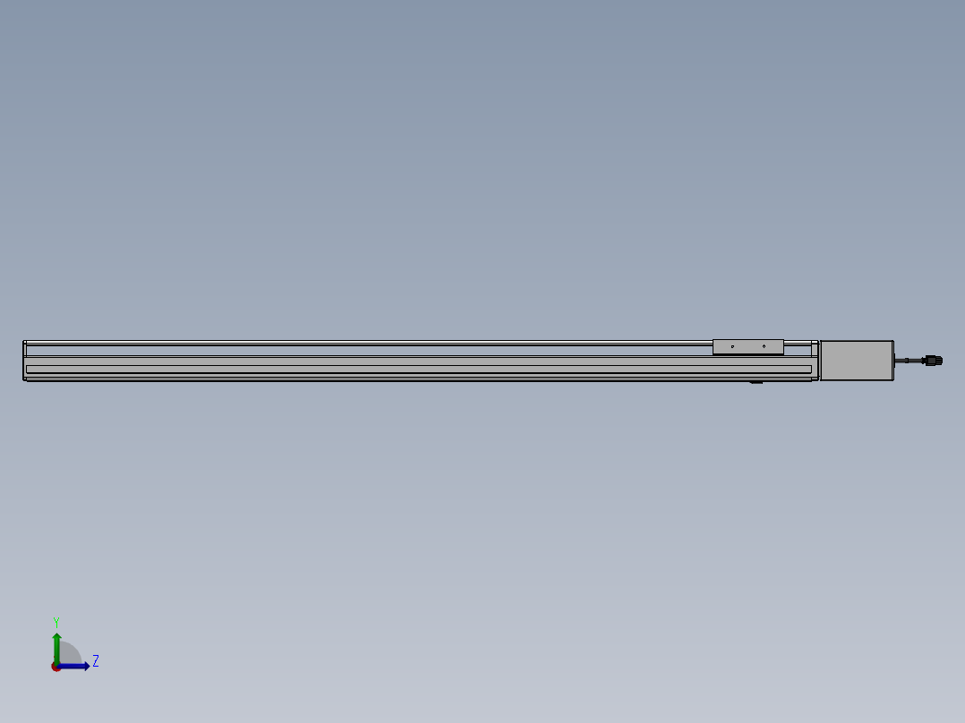 精密模组MT100-L78-1000-L-M10-C4左视图