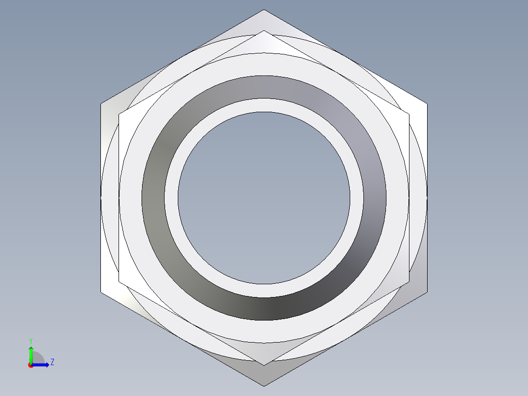 卡套式工业通用硬管接头EO_Weld_connector_AS22L左视图