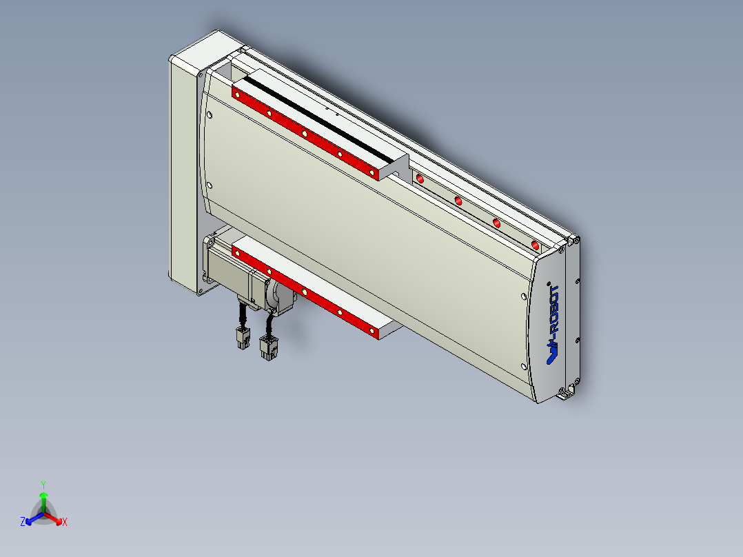 威洛博QF20-Lxx-C-S180-BL-ZP40-C3正等轴测图