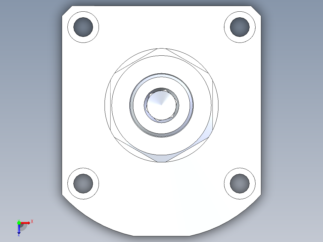 KOSMEKLT0650-SR-Y45多系列多零件图纸模型多系列多零件图纸模型俯视图
