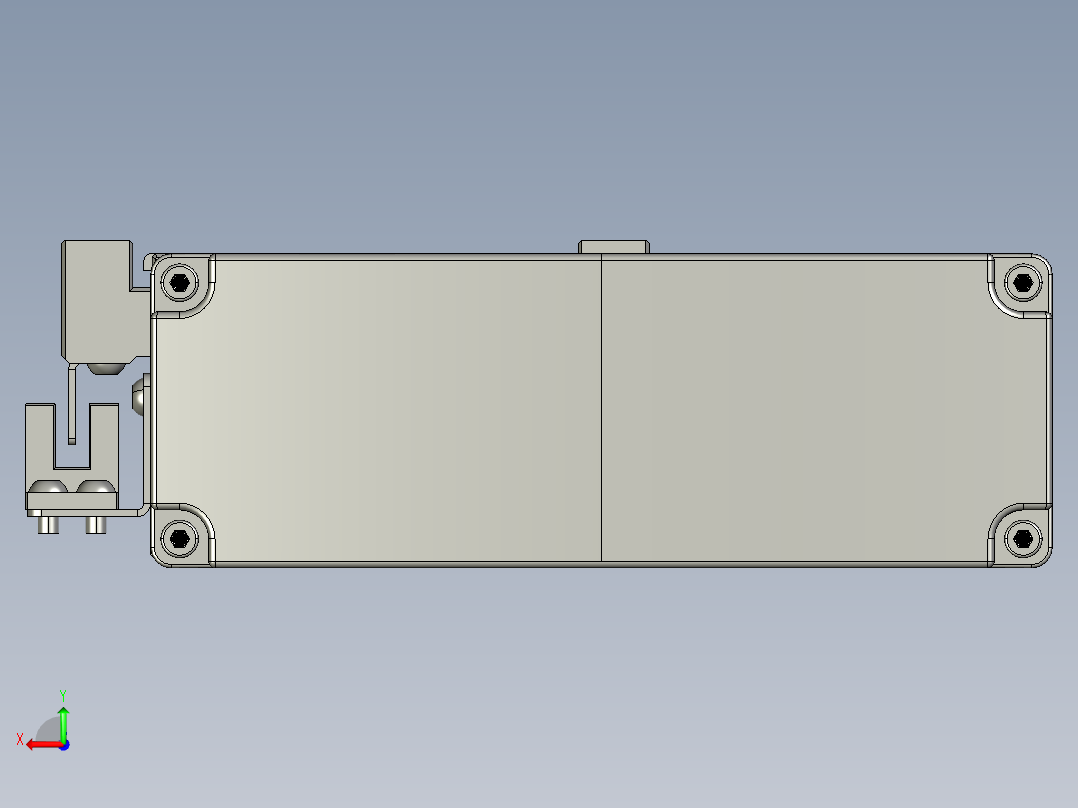 TPA-KNR-60E-1205C-L550A1-ML-H10-N3线性模块铝制底座后视图