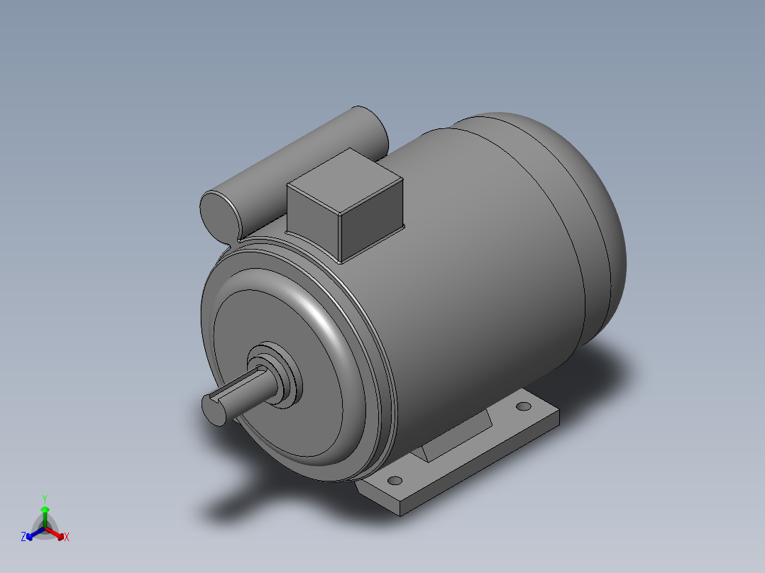 异步电机DJ_YS系列(IP44)_IMB3型_YS-90L-6