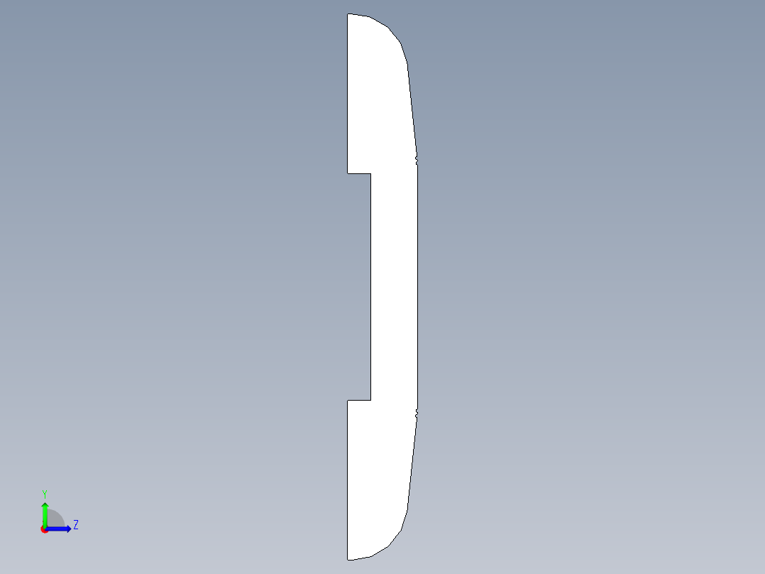 同步带滑台-半封闭B13H-L45-S3050-LU-P40-D3左视图