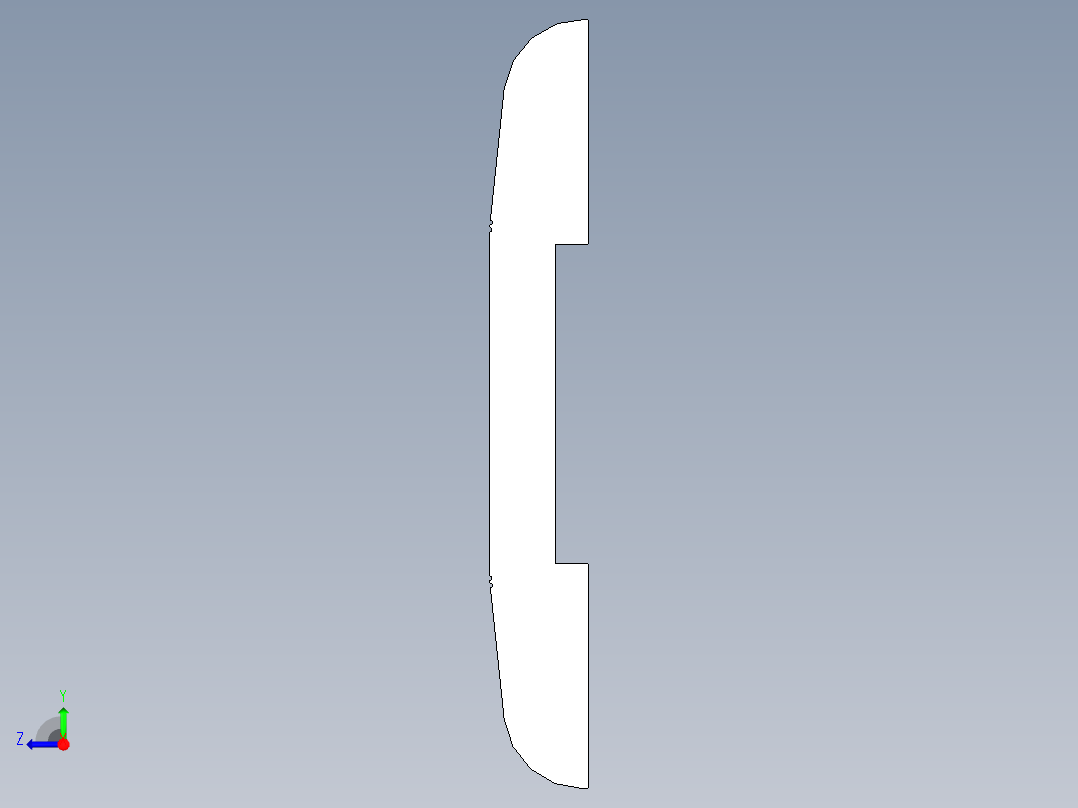 同步带滑台-半封闭B13H-L45-S3050-LU-P40-D3右视图