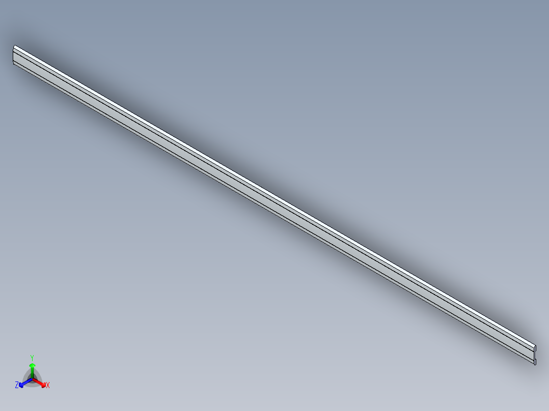 同步带滑台-半封闭B13H-L45-S3050-LU-P40-D3正等轴测图