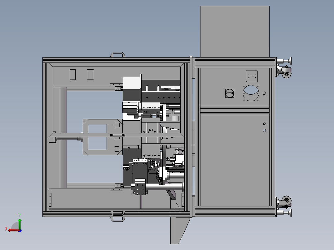 810-0428 3D焊锡机后视图