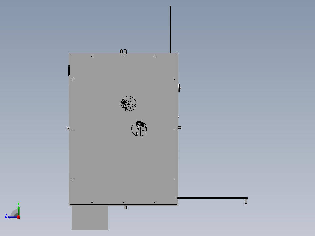810-0428 3D焊锡机右视图
