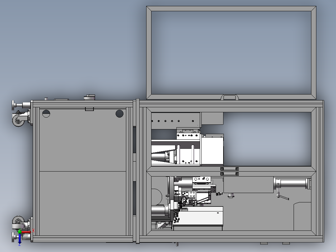 810-0428 3D焊锡机俯视图