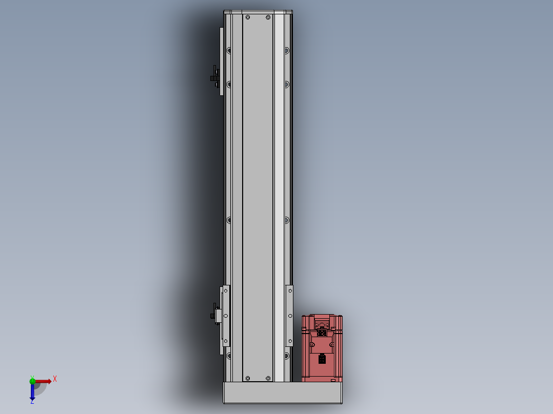 精密模组MY100-T10-350L-BL-P20B-C4-C俯视图
