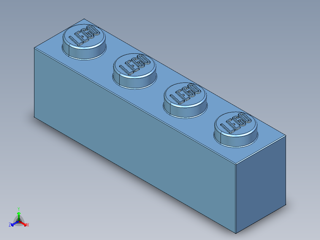 乐高套装 4421基本积木-4163696 - 3010 Medium Blue Brick 1 x 4.STEP
