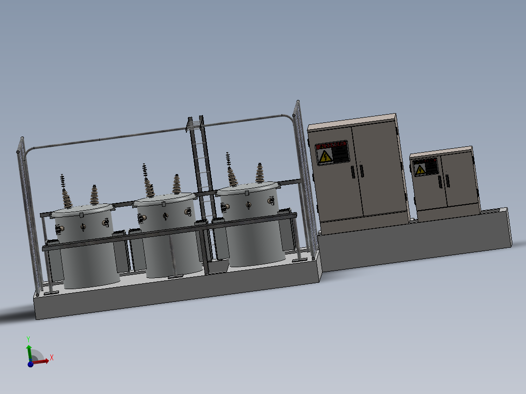 变电站中压和低压配送