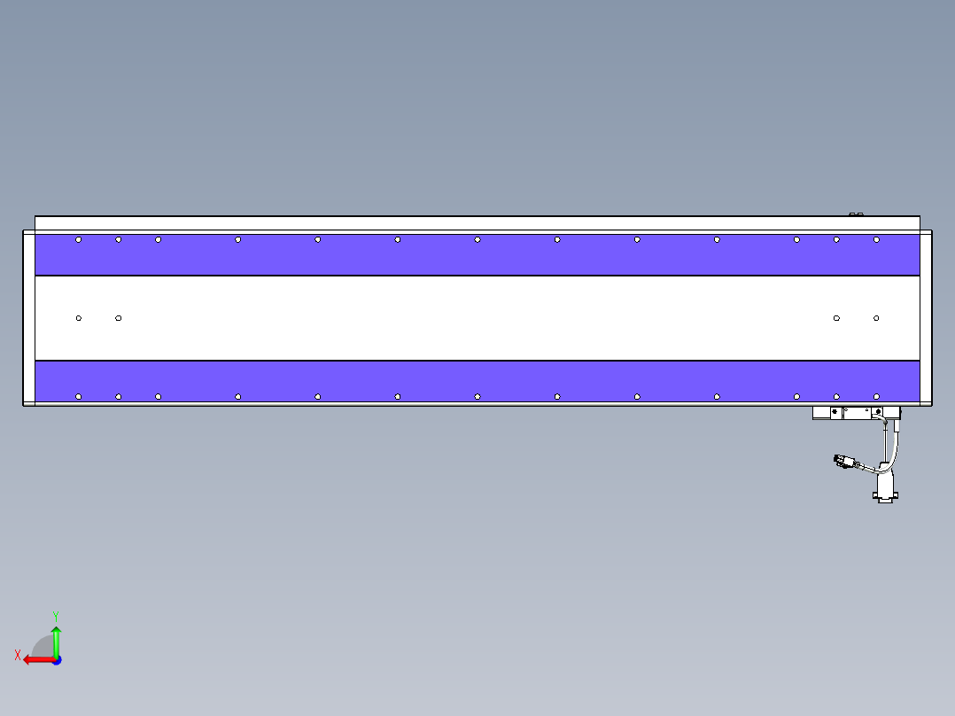 威洛博VL系列3d模型模组VL22H1Y-S950后视图
