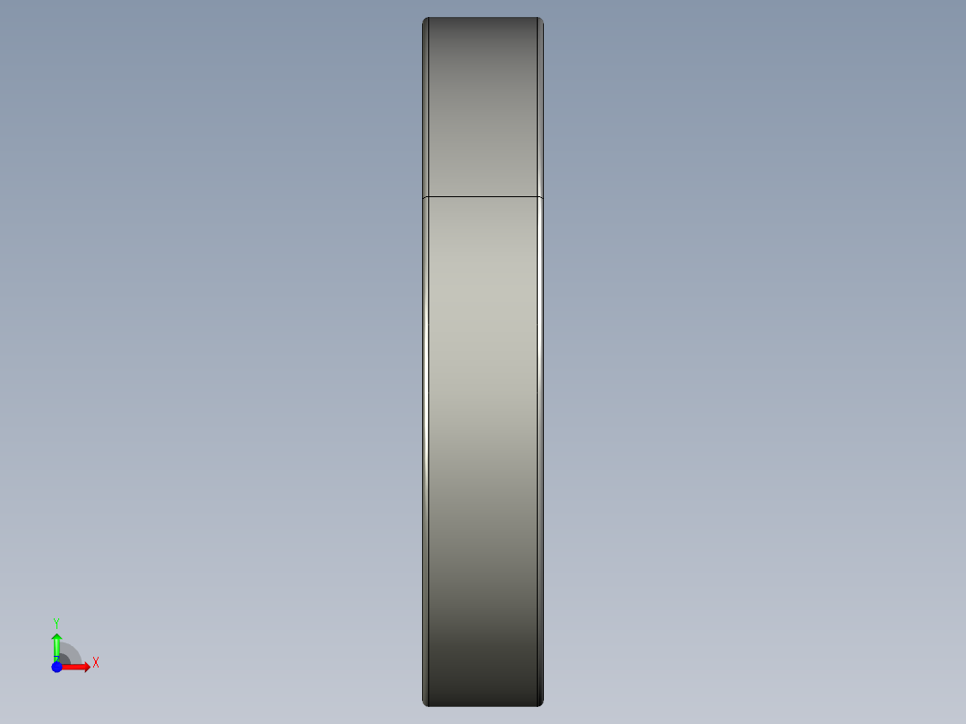 深沟球轴承6016前视图