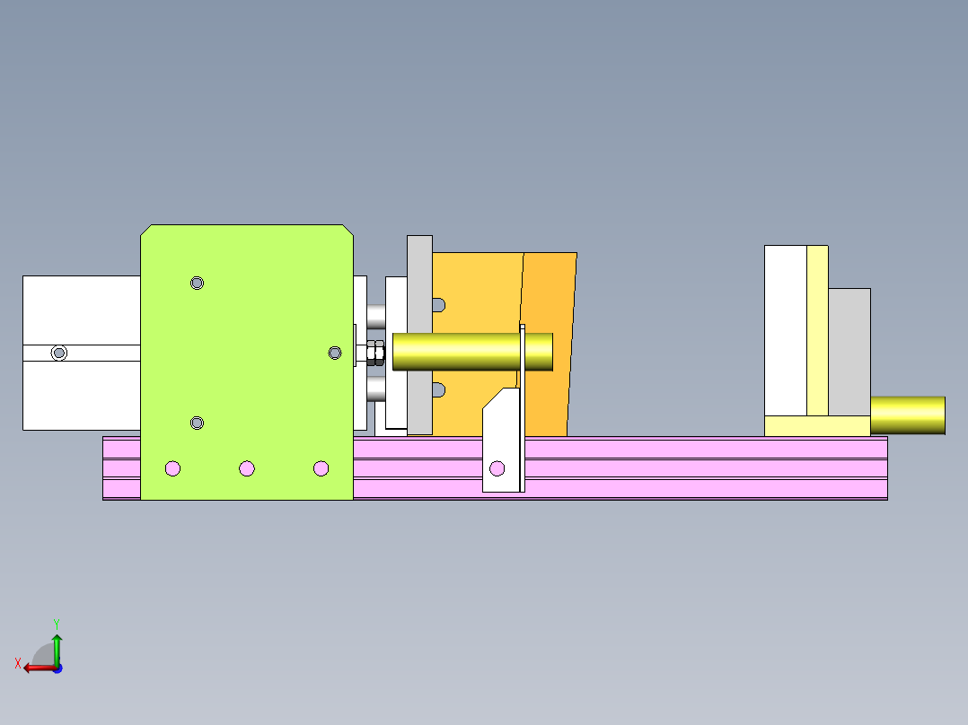 菊花枝条裁断机sw18可编辑后视图
