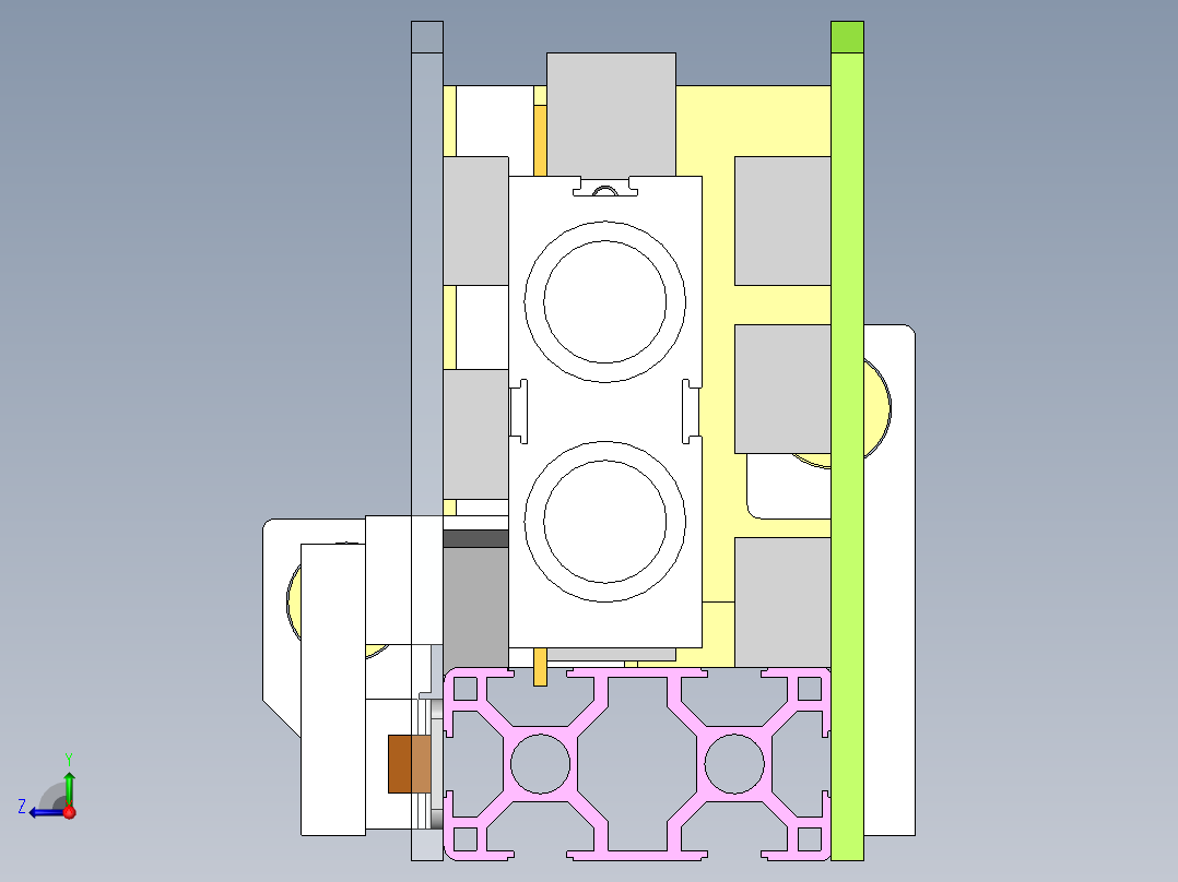 菊花枝条裁断机sw18可编辑右视图
