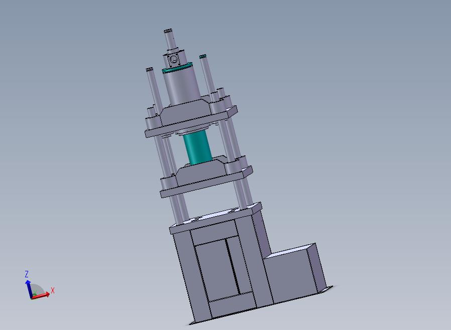 A05-Hydraulic Press液压机主视图
