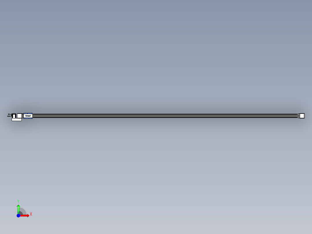 威洛博LB.GB同步带传动--欧规系列GB8-L96-S5400-BL-P75前视图