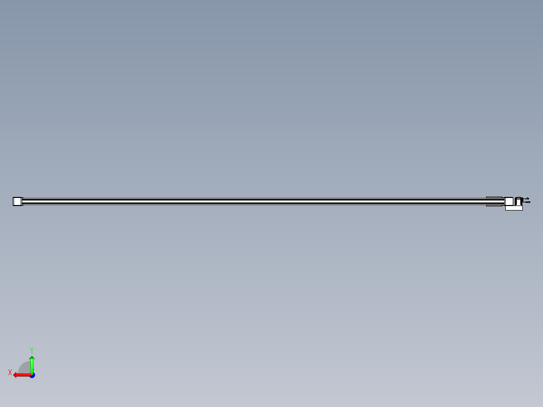 威洛博LB.GB同步带传动--欧规系列GB8-L96-S5400-BL-P75后视图