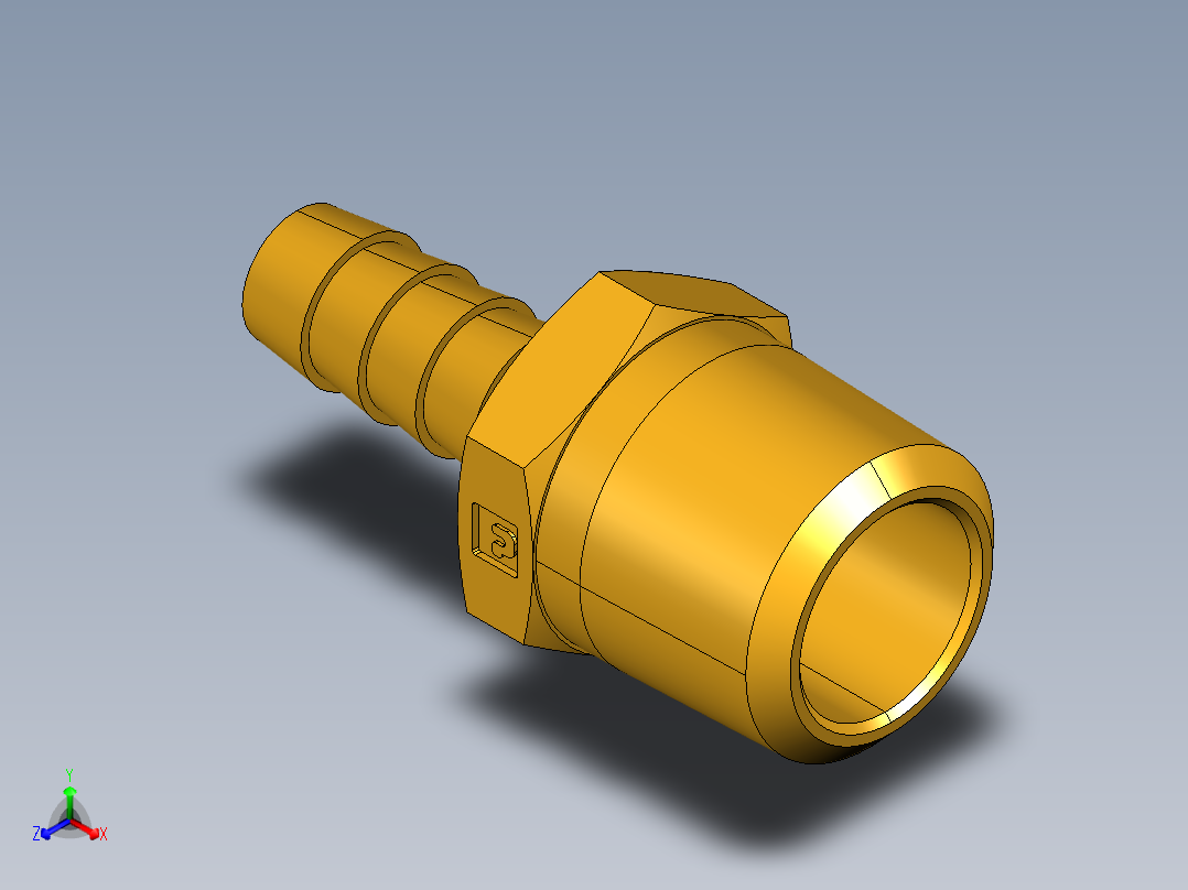 倒齿式工业管接头Hose Barb to Male Pipe 125HBL-6-8