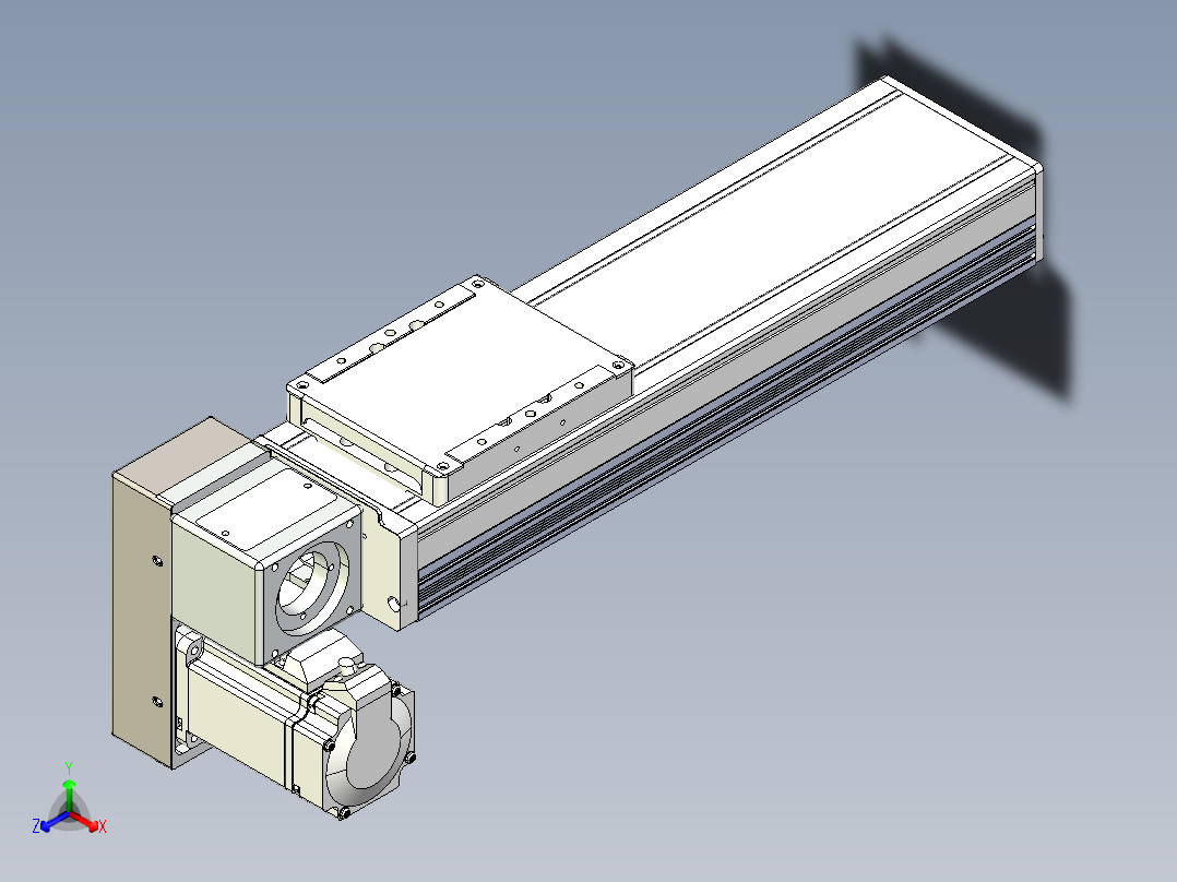 同步带全封闭直线模组TPA-HCB-105D-90-L200-LP-C-P20-N3