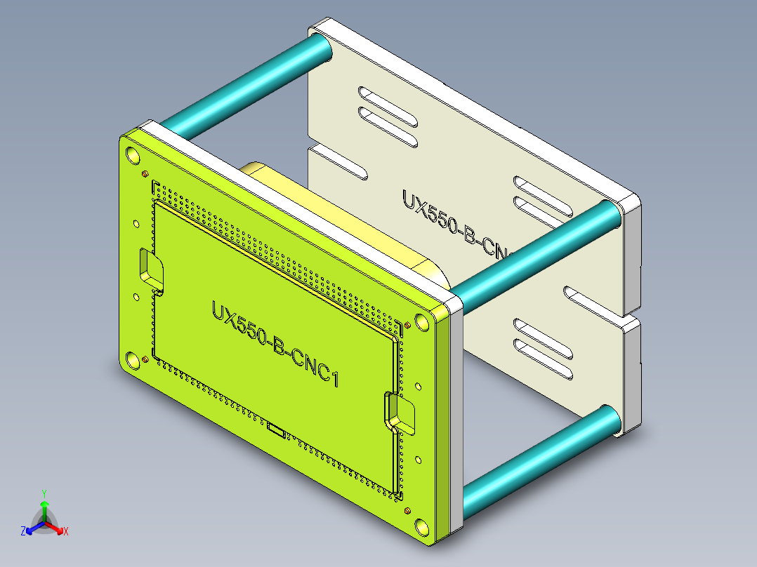 UX550-B-CNC1-1227正等轴测图