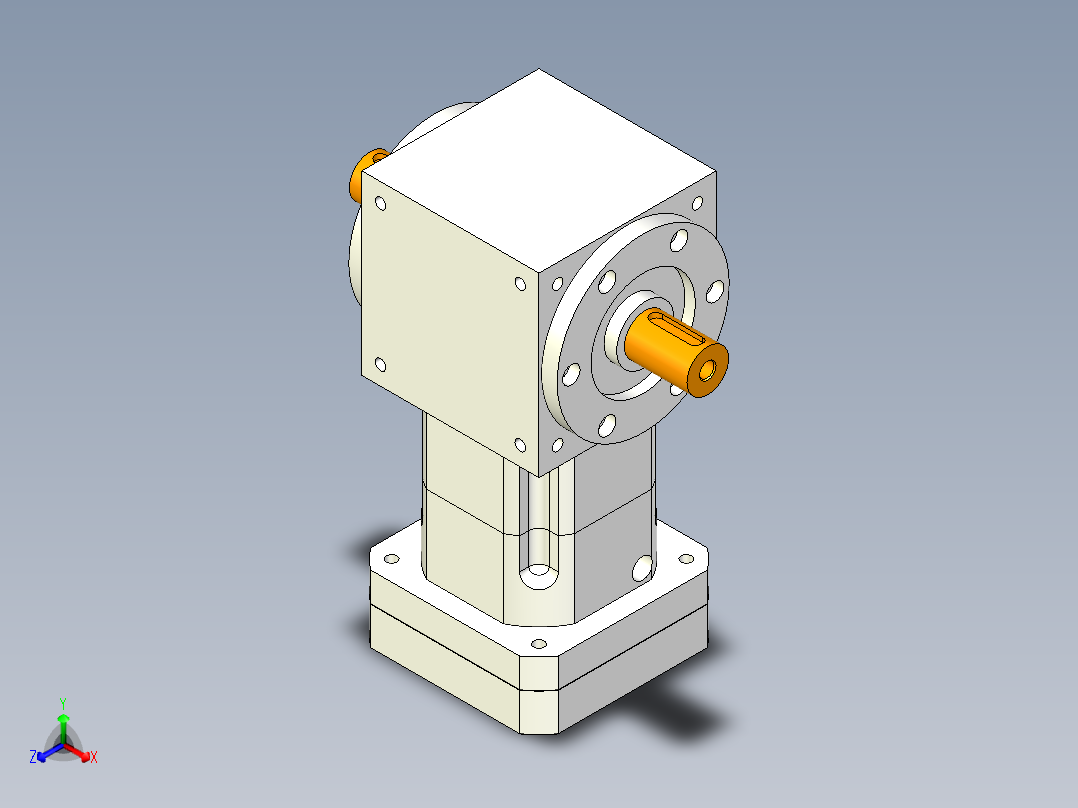 换向器PW170双轴 PGH142-L1 42-114.3-200-M12.stp