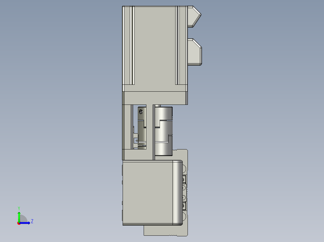 威洛博LB.GB同步带传动--欧规系列EBF5-L11-S1500-BR-P20-C4左视图