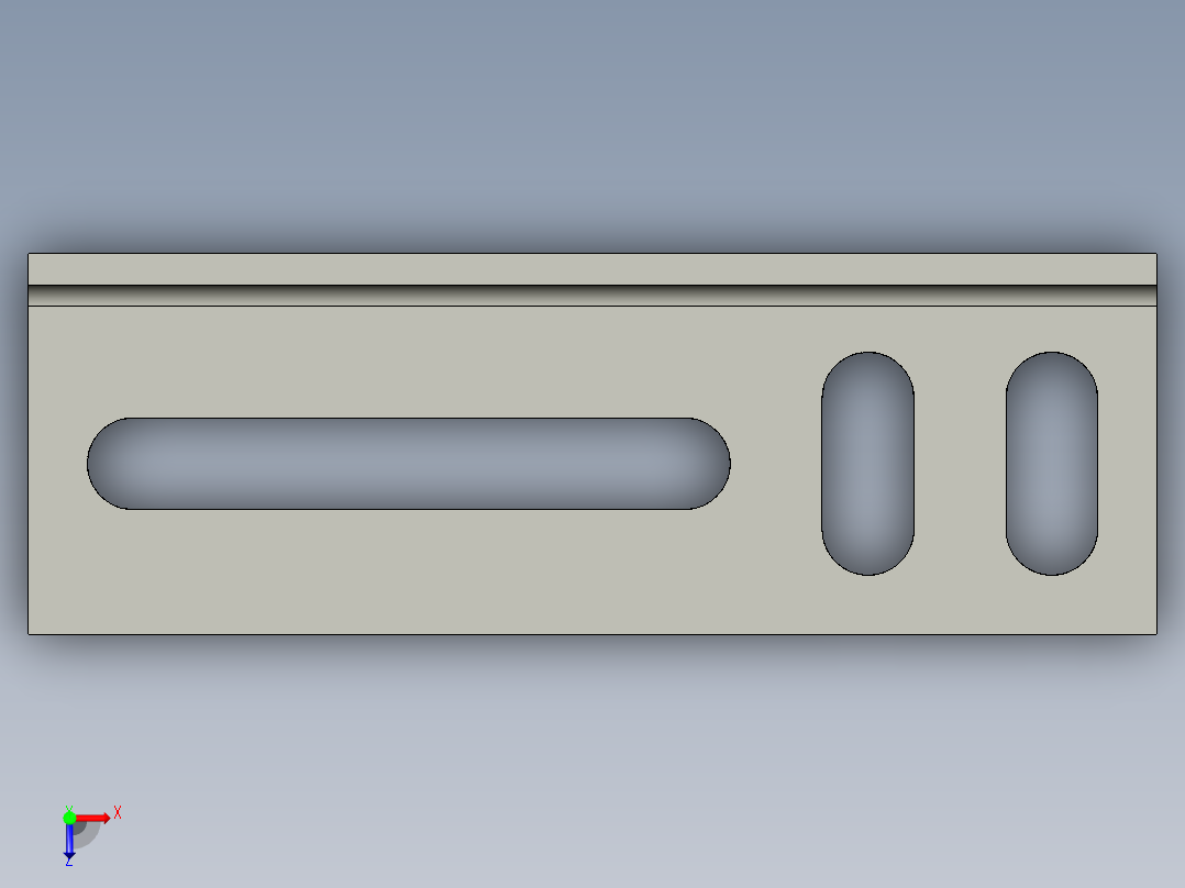 基恩士LV-B301_kc图纸模型俯视图