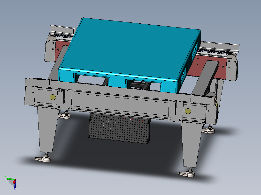 黄陂TPL1501-03-00-00-00 1600托盘链式输送机