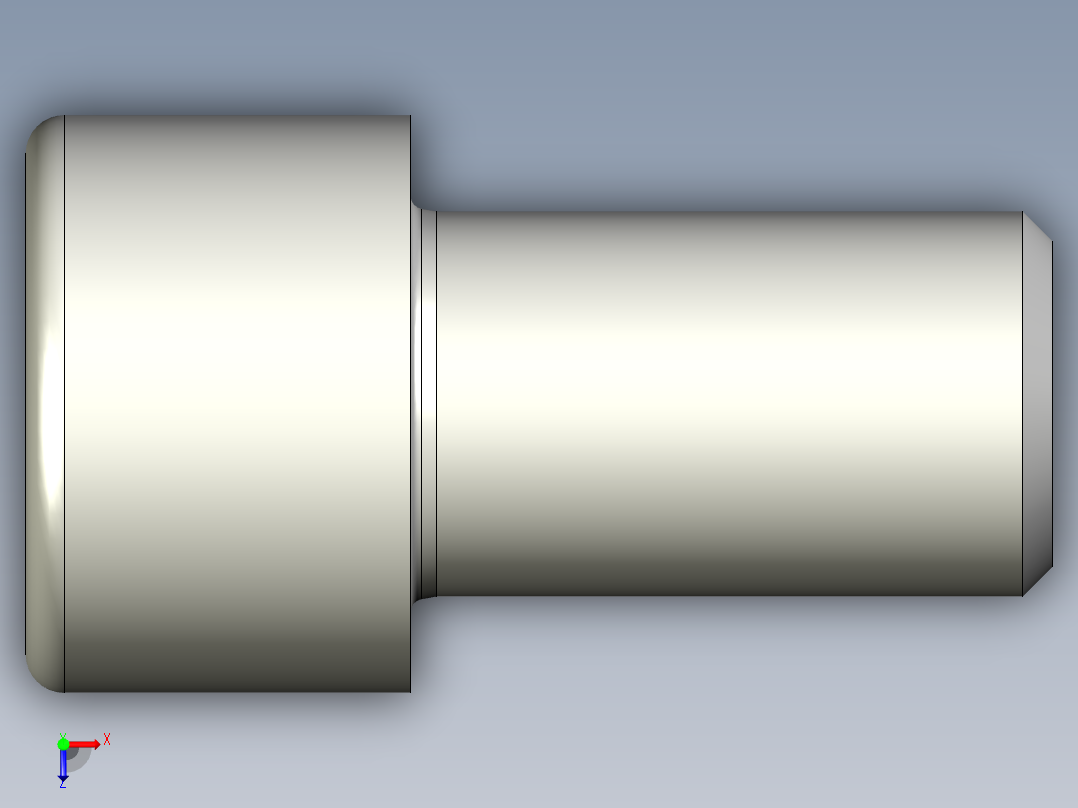 螺钉-DIN_912-M24x40.stp俯视图