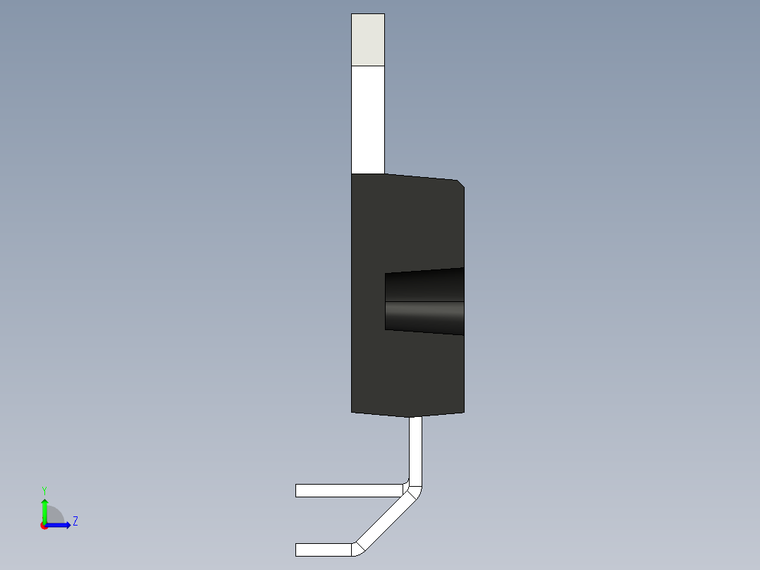 multiwatt-ST 封装-MULTIWATT-15_Min_LHorizontal_rev1.1左视图