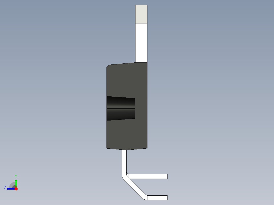 multiwatt-ST 封装-MULTIWATT-15_Min_LHorizontal_rev1.1右视图