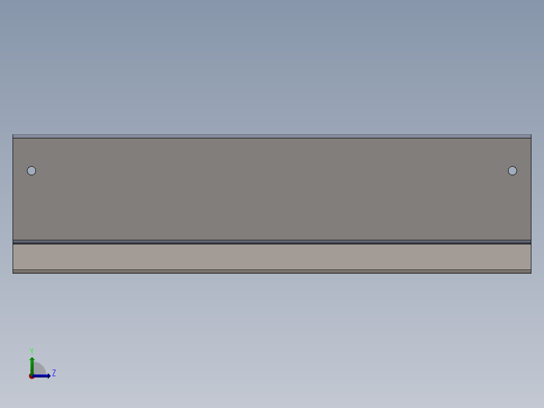 电源外壳左视图